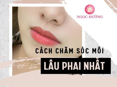 Bí Kíp Chăm Sóc Môi Sau Khi Phun Lâu Phai Màu Nhất