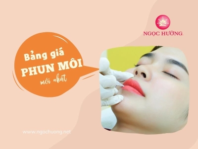 Giá Phun Môi Mới Nhất - Siêu Ưu Đãi Tới 70%