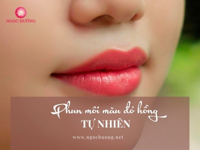 Phun Môi Màu Đỏ Hồng Có Kén Da Không? Da Ngăm Có Phun Được Không?