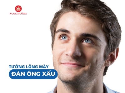 Tướng lông mày đàn ông xấu và cách khắc phục