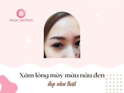 Xăm Lông Mày Màu Nâu Đen Có Bị Già Không? Có Nên Làm Không?