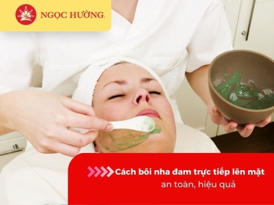 Hướng dẫn cách bôi nha đam trực tiếp lên mặt an toàn, hiệu quả