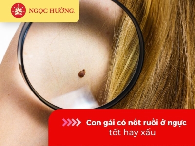 Giải đáp con gái có nốt ruồi ở ngực thì sao, tốt hay xấu