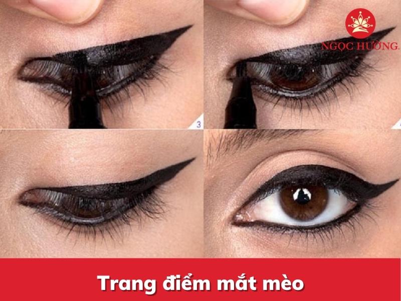 Trang điểm mắt mèo