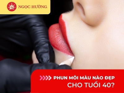 Phun môi màu nào đẹp cho tuổi 40? Cách chọn chi tiết