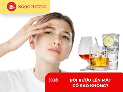 Bôi rượu lên mặt có sao không? 3 hậu quả khôn lường cần biết