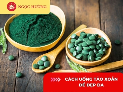 Cách uống tảo xoắn để đẹp da nhanh chóng và hiệu quả trong 30 ngày