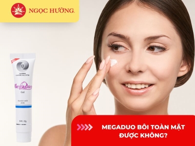 Megaduo bôi toàn mặt được không? Có đẩy mụn không?