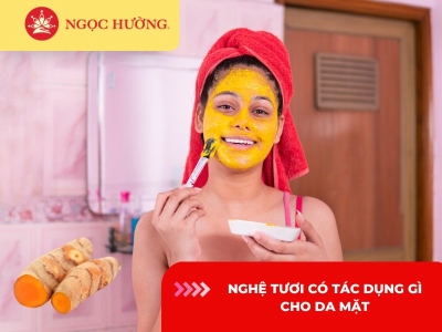 Nghệ tươi có tác dụng gì cho da mặt? Bí kíp làm đẹp da từ nghệ tươi