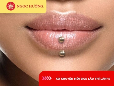 Xỏ khuyên môi bao lâu thì lành? 9 lưu ý cần biết