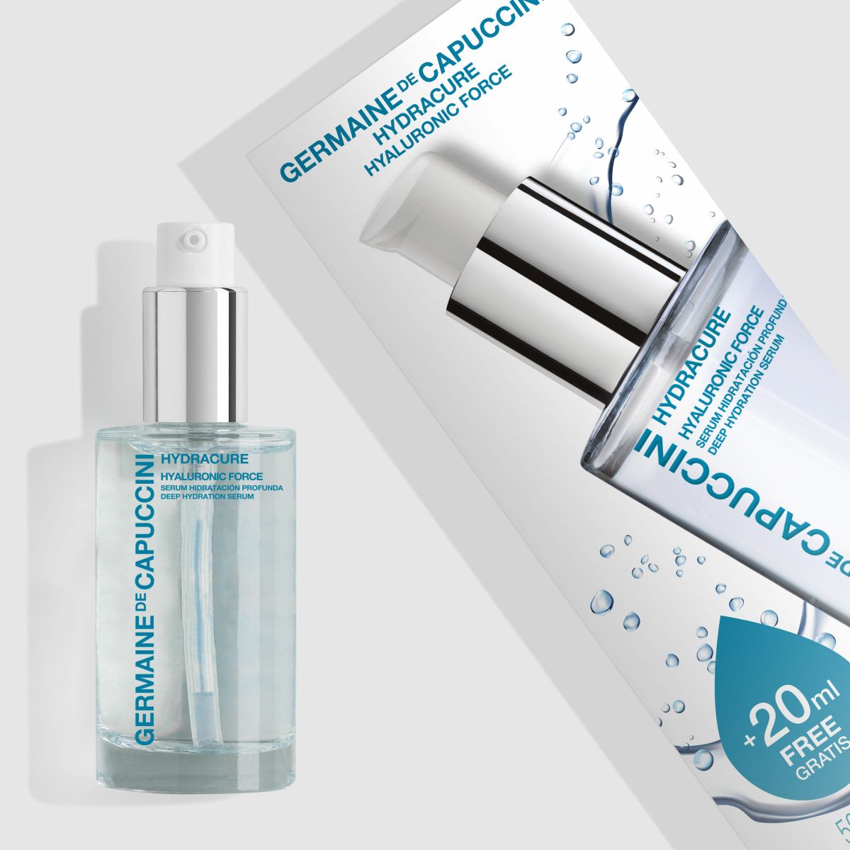 Serum cấp nước đa tầng 50ml - Hydracure Hyaluronic Force Serum