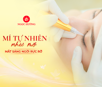 Phun mí mắt tự nhiên: Giải pháp cho đôi mắt to tròn