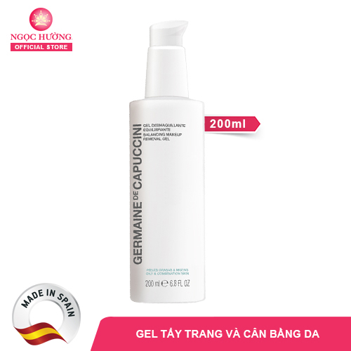 Gel Tẩy Trang, Cân Bằng Da – Balancing Makeup Removal Gel Germaine De Capuccini