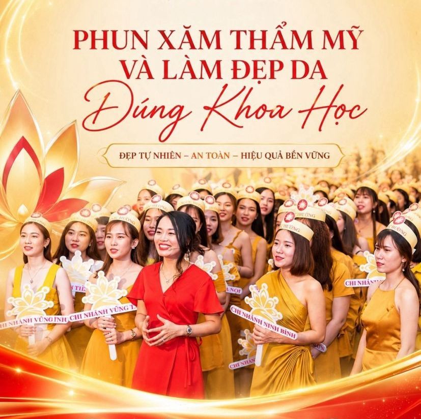 Hệ thống Thẩm mỹ viện Ngọc Hường Dẫn đầu về phun xăm thẩm mỹ và làm đẹp da