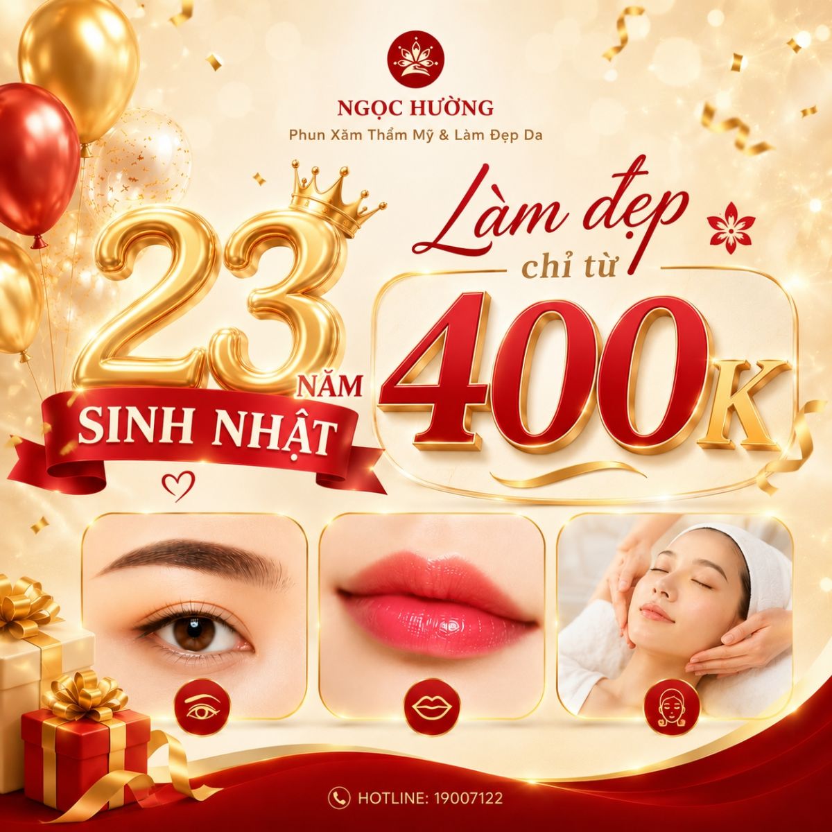 ƯU ĐÃI KHỦNG MỪNG SINH NHẬT 23 NĂM