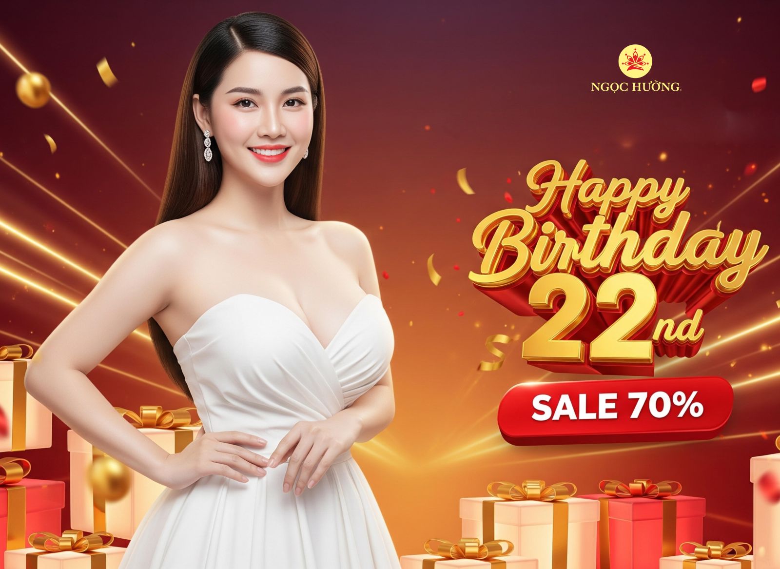 MỪNG SINH NHẬT 22 NĂM HỆ THỐNG THẨM MỸ VIỆN NGỌC HƯỜNG – HÀNH TRÌNH CHÂN THÀNH VÀ TẬN TÂM PHỤC VỤ CÁI ĐẸP