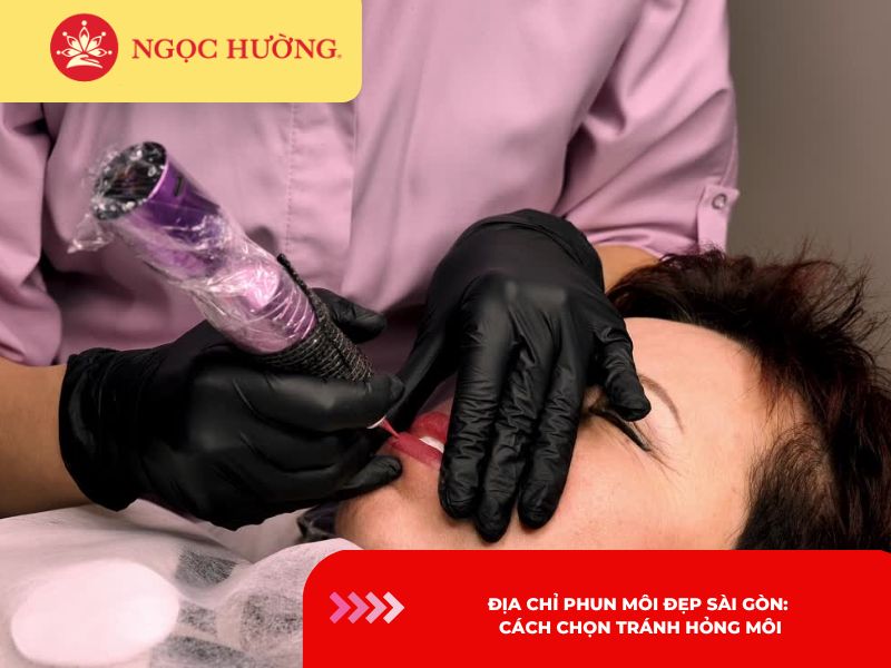 Địa chỉ phun môi đẹp Sài Gòn - TPHCM: Cách chọn tránh hỏng môi
