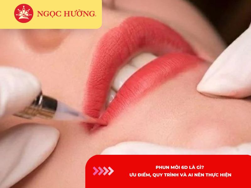 Phun môi 6D là gì? Ưu điểm, quy trình và ai nên thực hiện